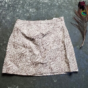 Free People Fake Out Faux Wrap Skirt